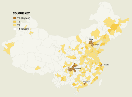 China’s tiered city system explained, , Infographic from the South China Morning Post