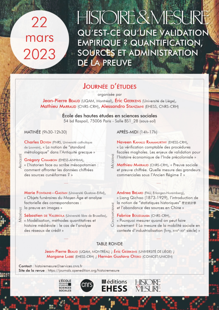 Journée d’études #2 (22 mars 2023)