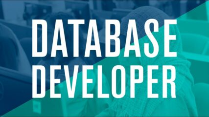 Image with the text "Database Developer"